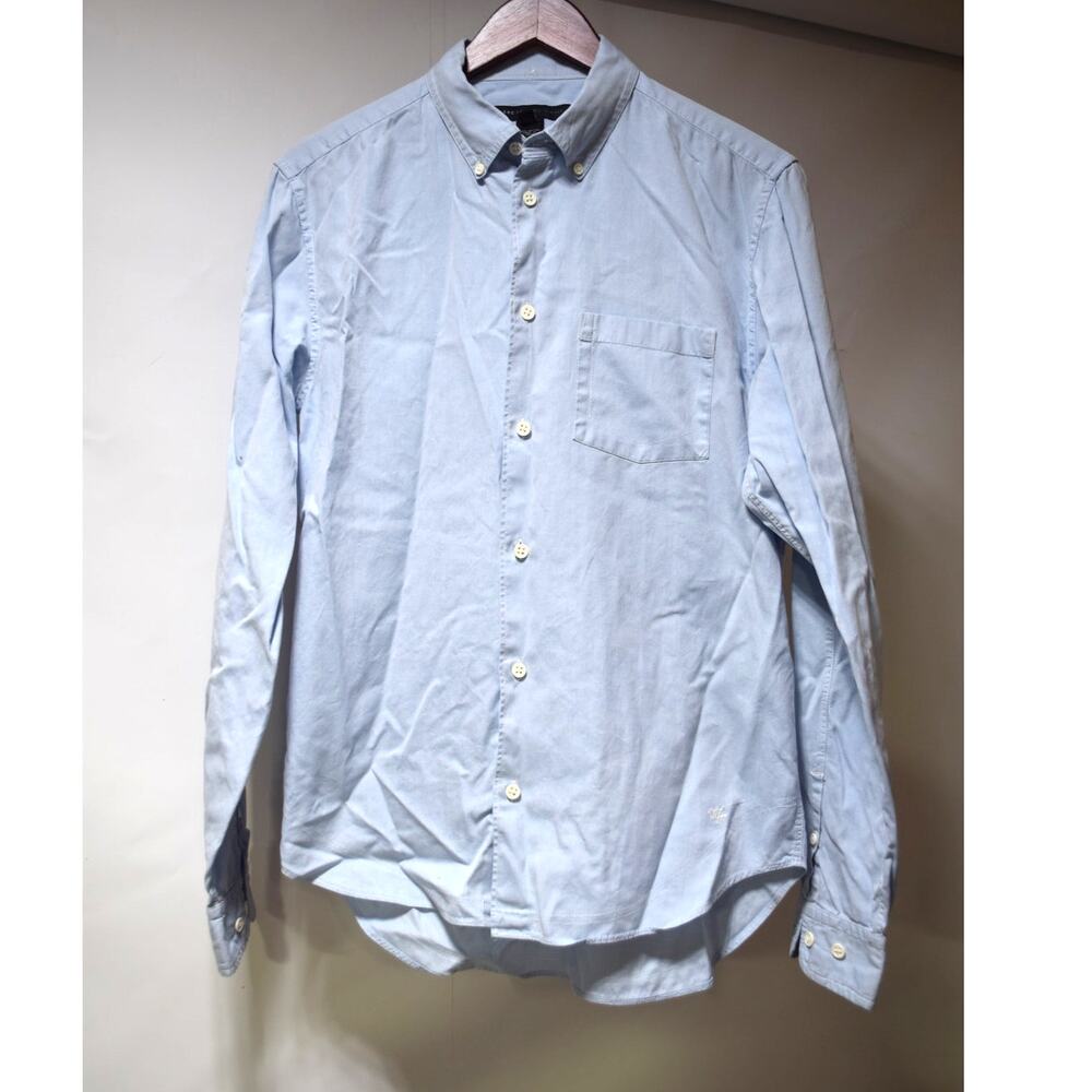 Marc by Marc Jacobs Men’s Medium Light Blue Cotton Oxford Button Down Shirt